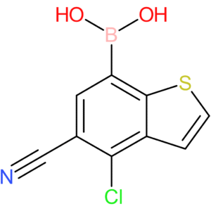 4-chloro-5-cyanobenzothiophene-7-boronic acid