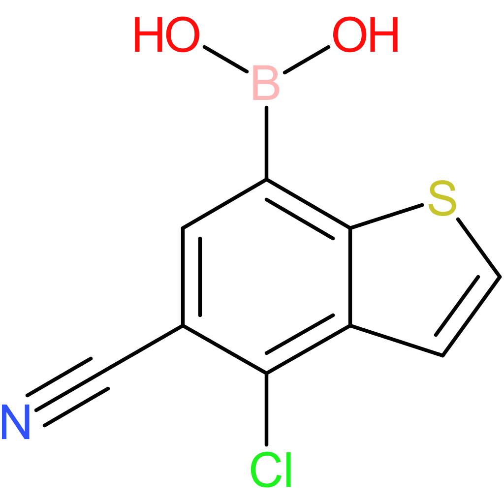 4-chloro-5-cyanobenzothiophene-7-boronic acid