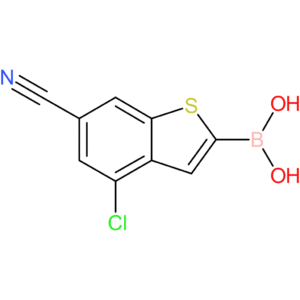 4-chloro-6-cyanobenzothiophene-2-boronic acid