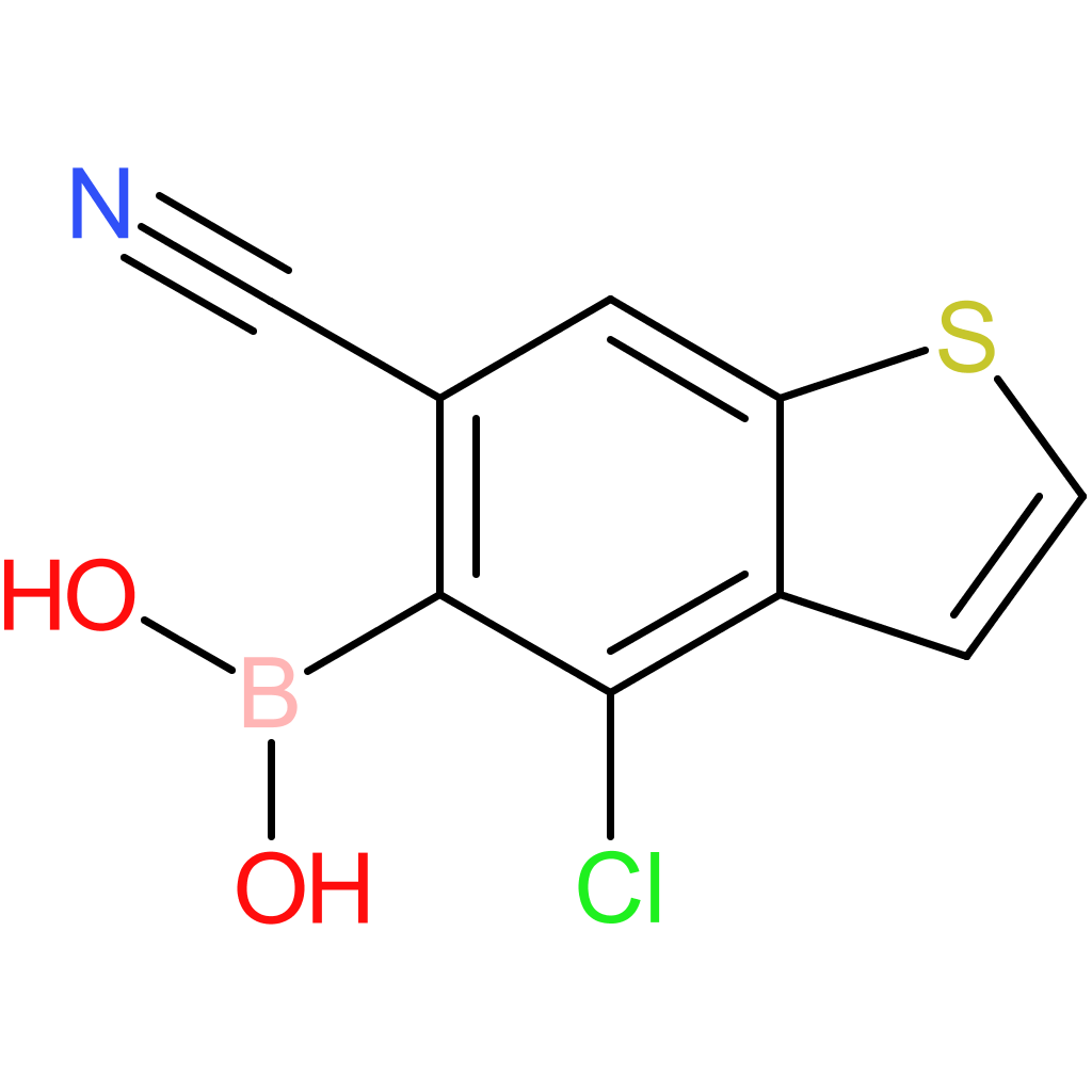4-chloro-6-cyanobenzothiophene-5-boronic acid