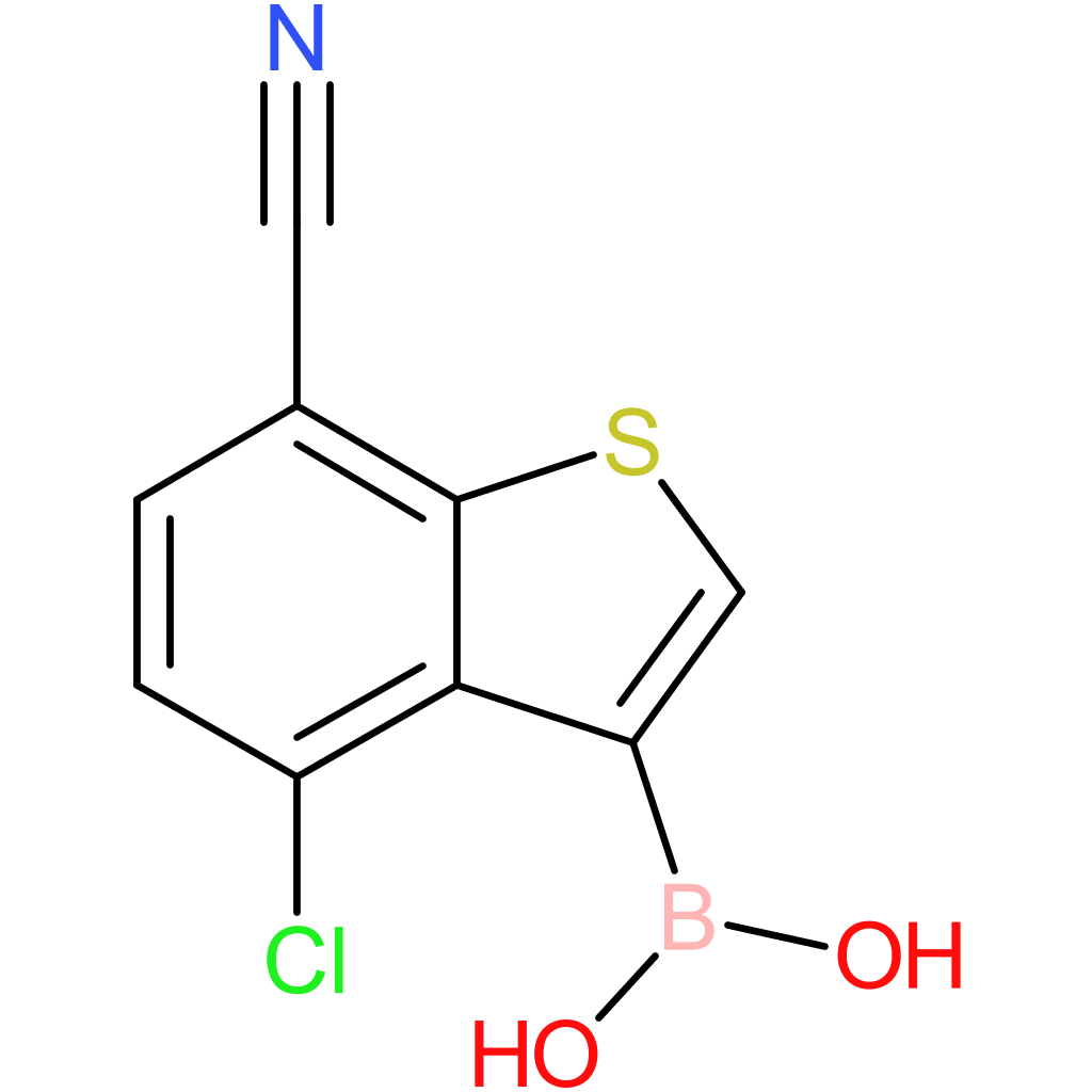 4-chloro-7-cyanobenzothiophene-3-boronic acid