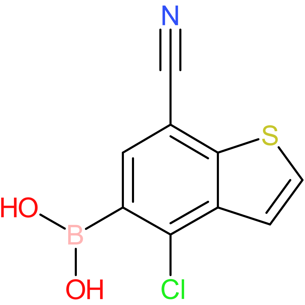 4-chloro-7-cyanobenzothiophene-5-boronic acid