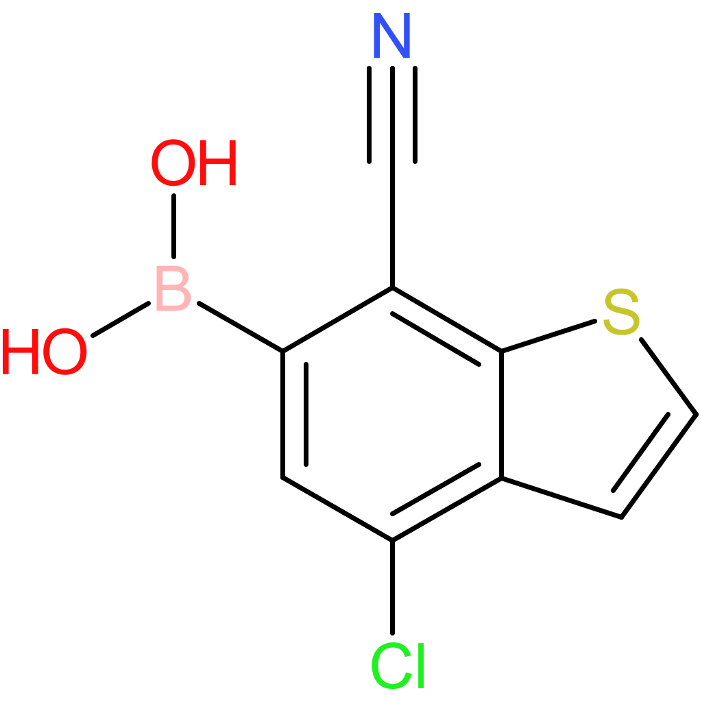 4-chloro-7-cyanobenzothiophene-6-boronic acid
