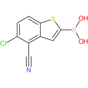 5-chloro-4-cyanobenzothiophene-2-boronic acid