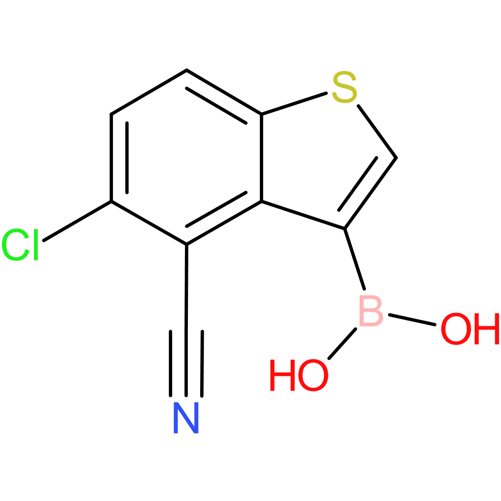 5-chloro-4-cyanobenzothiophene-3-boronic acid
