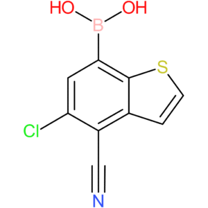 5-chloro-4-cyanobenzothiophene-7-boronic acid