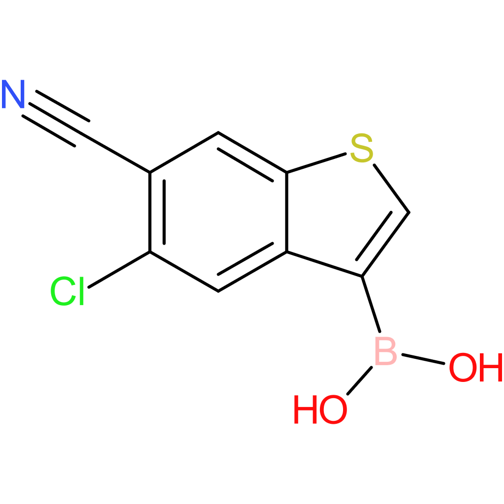 5-chloro-6-cyanobenzothiophene-3-boronic acid