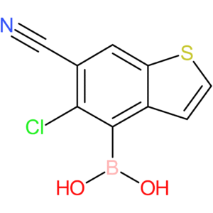 5-chloro-6-cyanobenzothiophene-4-boronic acid