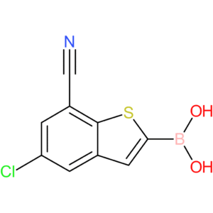5-chloro-7-cyanobenzothiophene-2-boronic acid