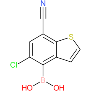5-chloro-7-cyanobenzothiophene-4-boronic acid