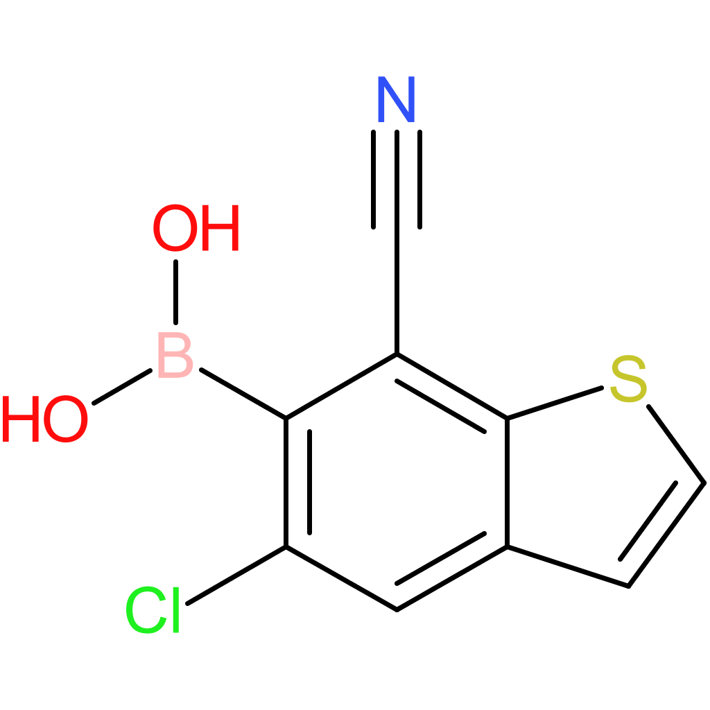 5-chloro-7-cyanobenzothiophene-6-boronic acid