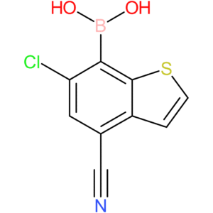 6-chloro-4-cyanobenzothiophene-7-boronic acid