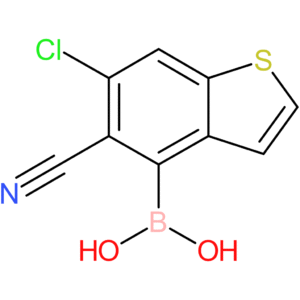 6-chloro-5-cyanobenzothiophene-4-boronic acid