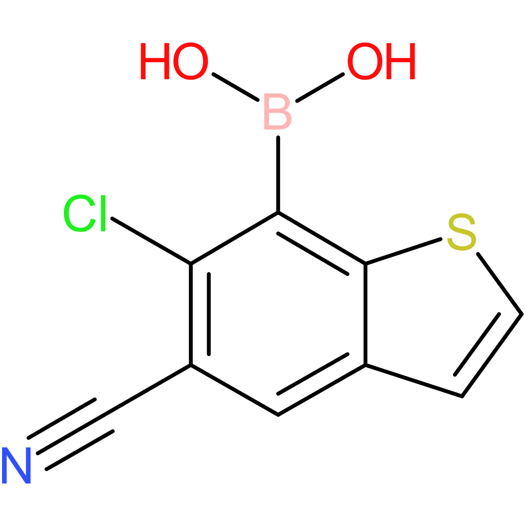 6-chloro-5-cyanobenzothiophene-7-boronic acid