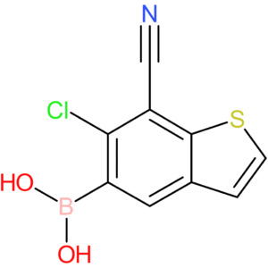 6-chloro-7-cyanobenzothiophene-5-boronic acid