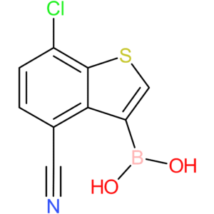 7-chloro-4-cyanobenzothiophene-3-boronic acid