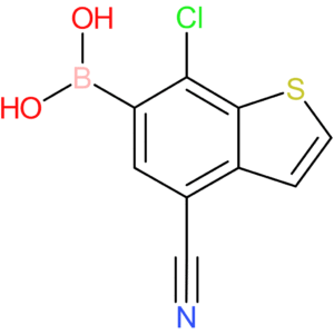 7-chloro-4-cyanobenzothiophene-6-boronic acid