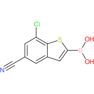 7-chloro-5-cyanobenzothiophene-2-boronic acid
