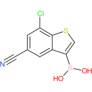 7-chloro-5-cyanobenzothiophene-3-boronic acid