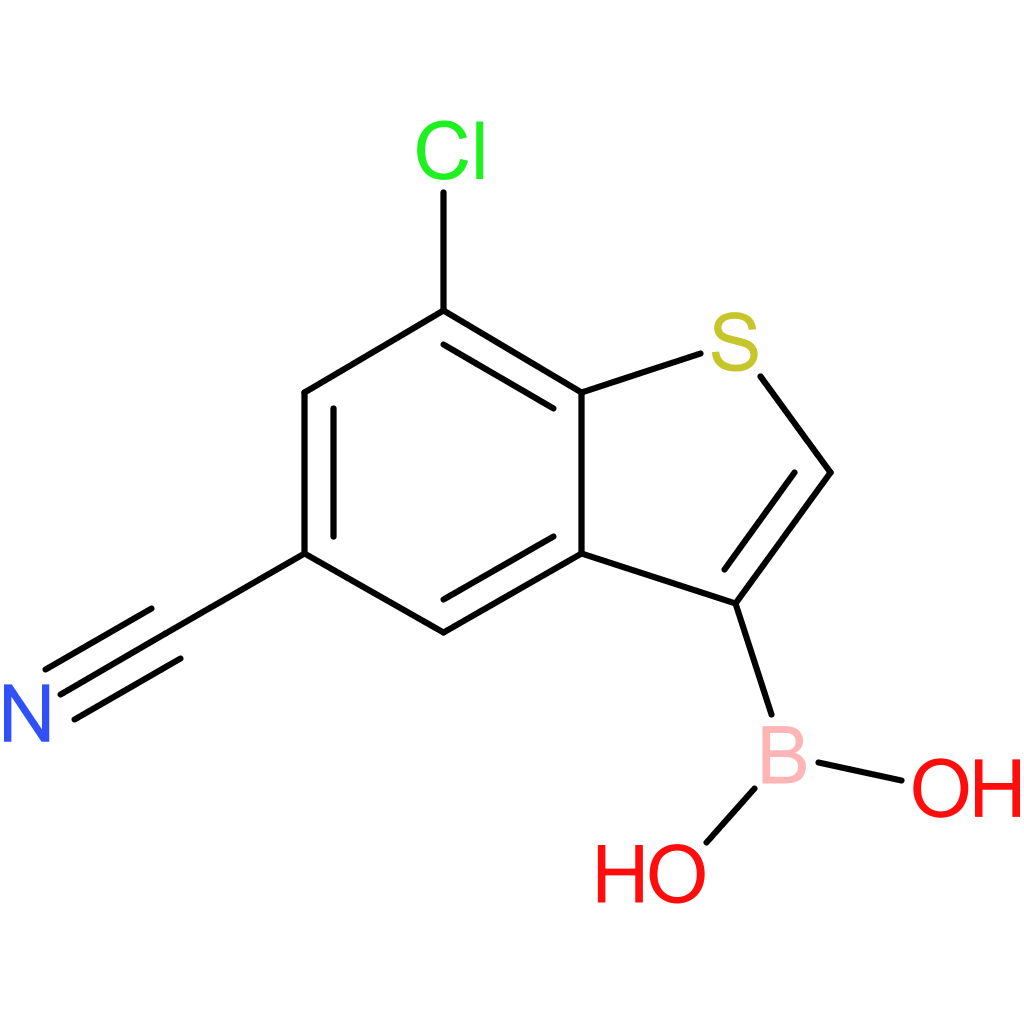 7-chloro-5-cyanobenzothiophene-3-boronic acid
