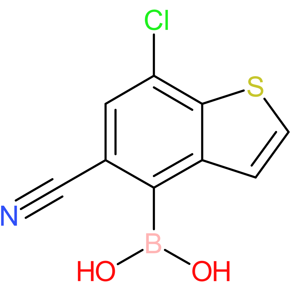 7-chloro-5-cyanobenzothiophene-4-boronic acid
