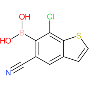 7-chloro-5-cyanobenzothiophene-6-boronic acid