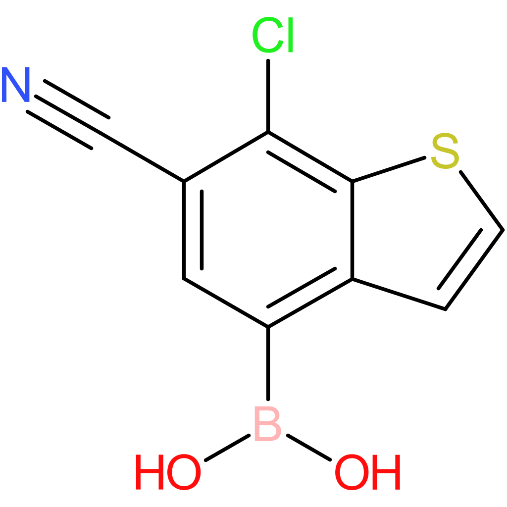 7-chloro-6-cyanobenzothiophene-4-boronic acid