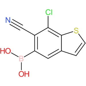 7-chloro-6-cyanobenzothiophene-5-boronic acid