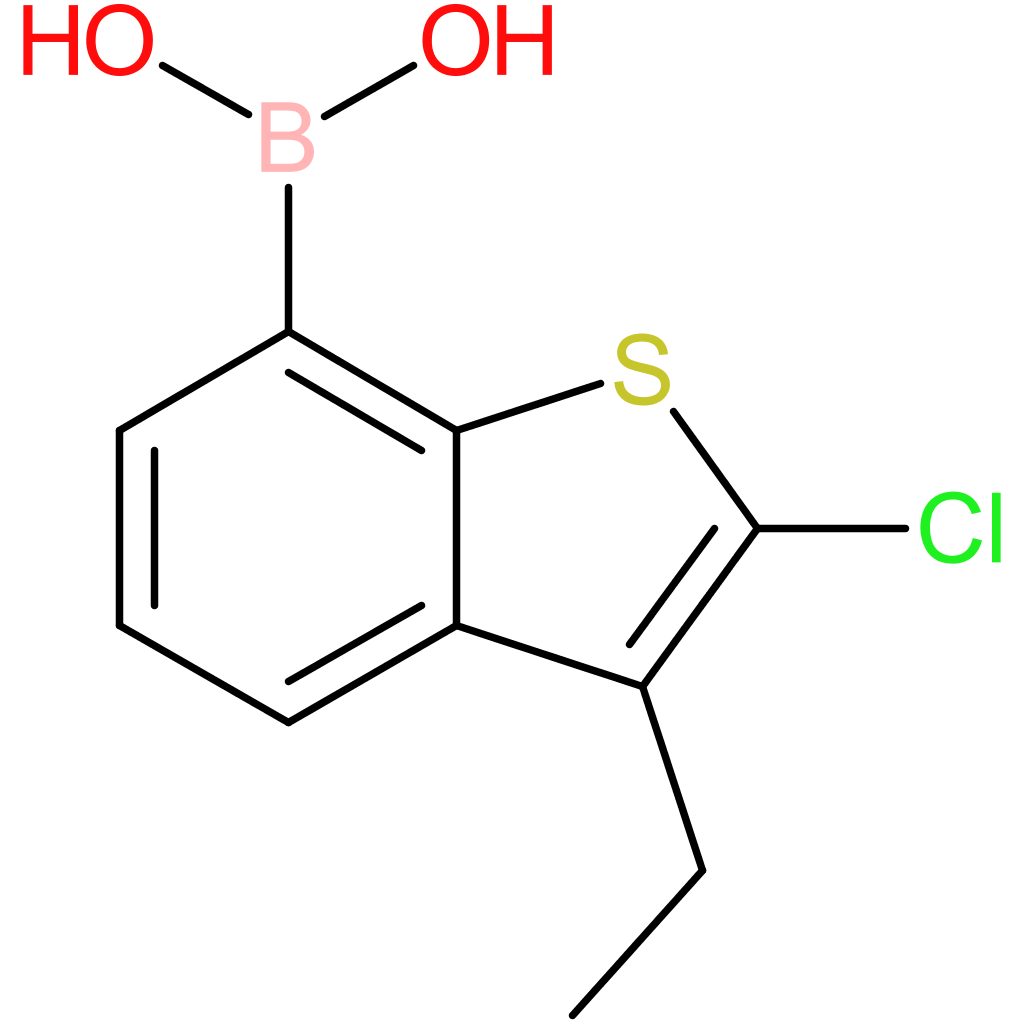 2-chloro-3-ethylbenzothiophene-7-boronic acid