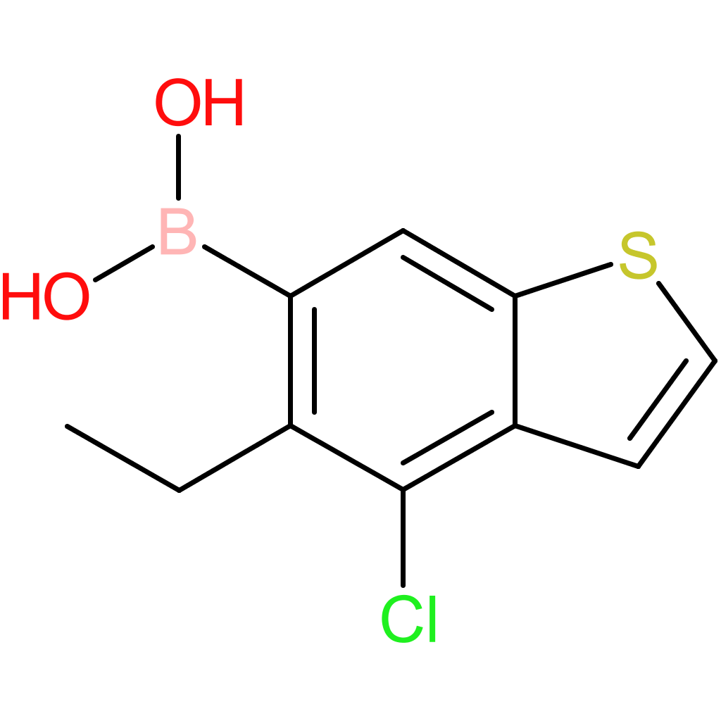 4-chloro-5-ethylbenzothiophene-6-boronic acid