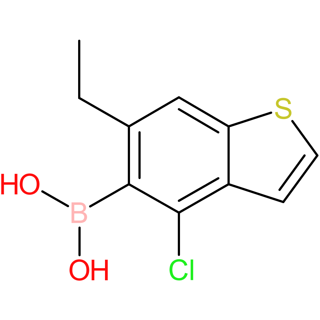 4-chloro-6-ethylbenzothiophene-5-boronic acid