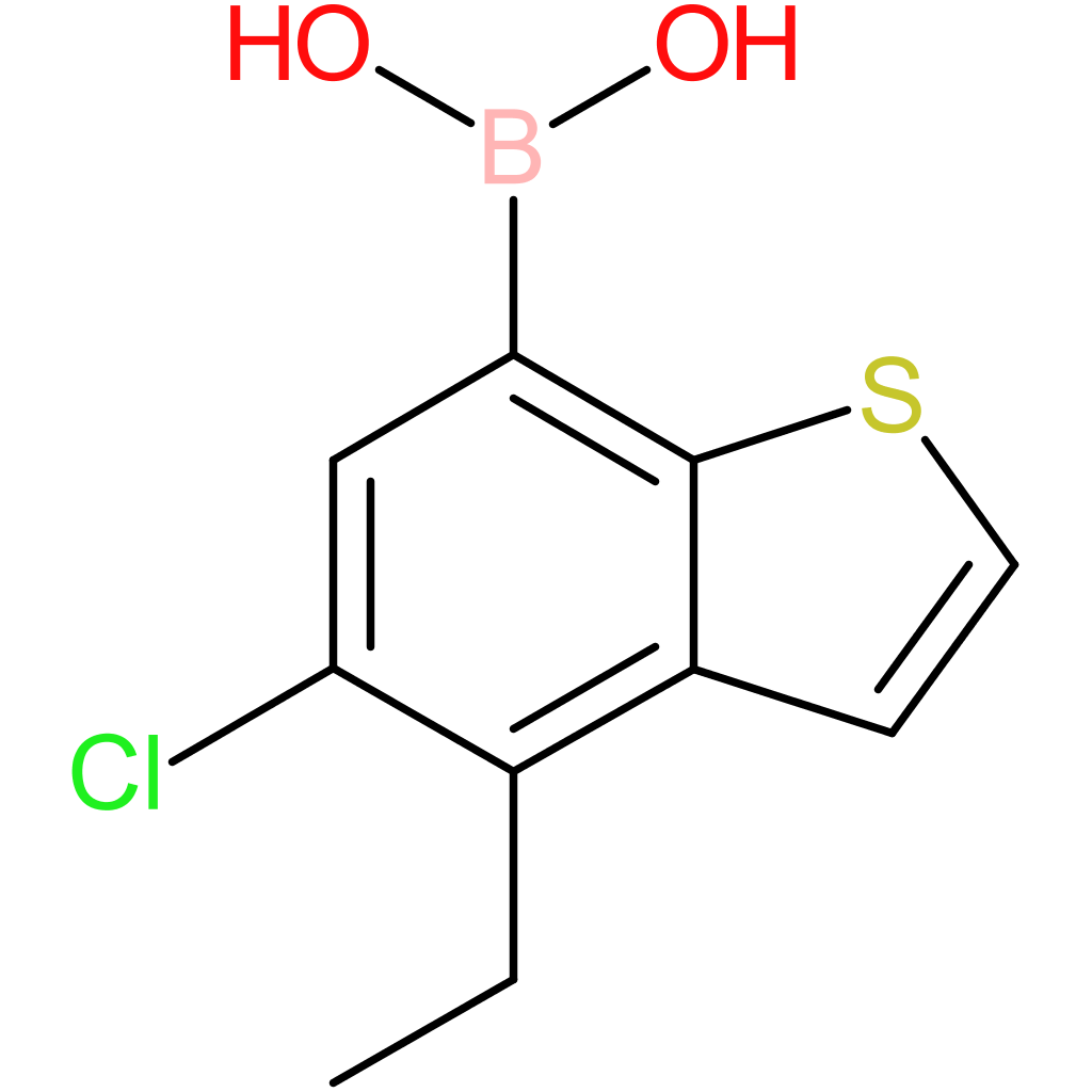 5-chloro-4-ethylbenzothiophene-7-boronic acid