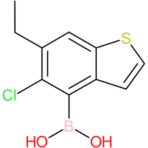 5-chloro-6-ethylbenzothiophene-4-boronic acid