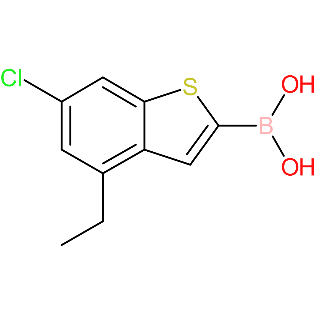 6-chloro-4-ethylbenzothiophene-2-boronic acid