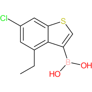 6-chloro-4-ethylbenzothiophene-3-boronic acid