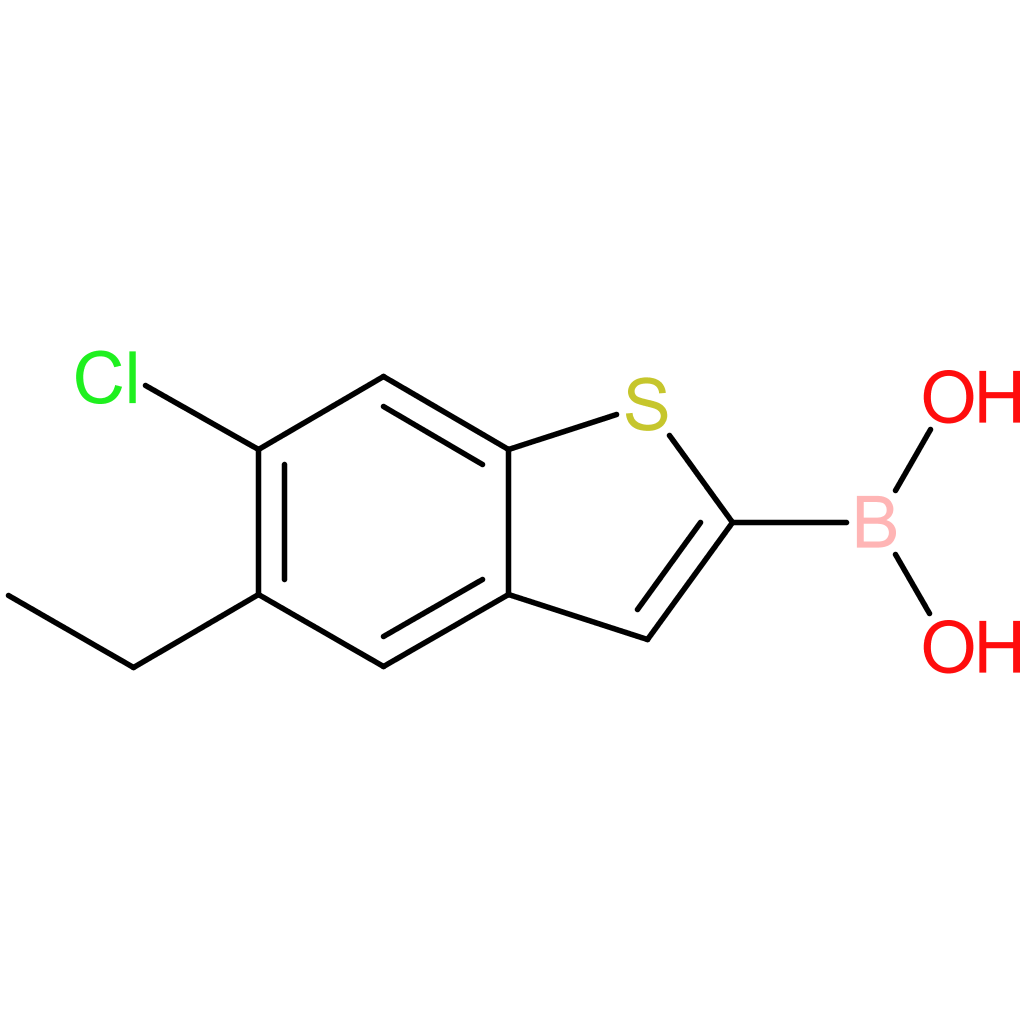6-chloro-5-ethylbenzothiophene-2-boronic acid