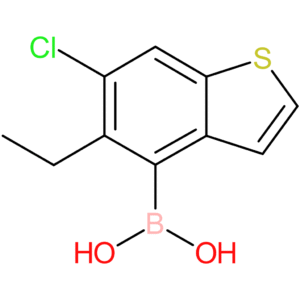6-chloro-5-ethylbenzothiophene-4-boronic acid