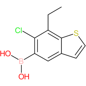 6-chloro-7-ethylbenzothiophene-5-boronic acid