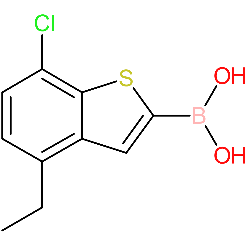 7-chloro-4-ethylbenzothiophene-2-boronic acid