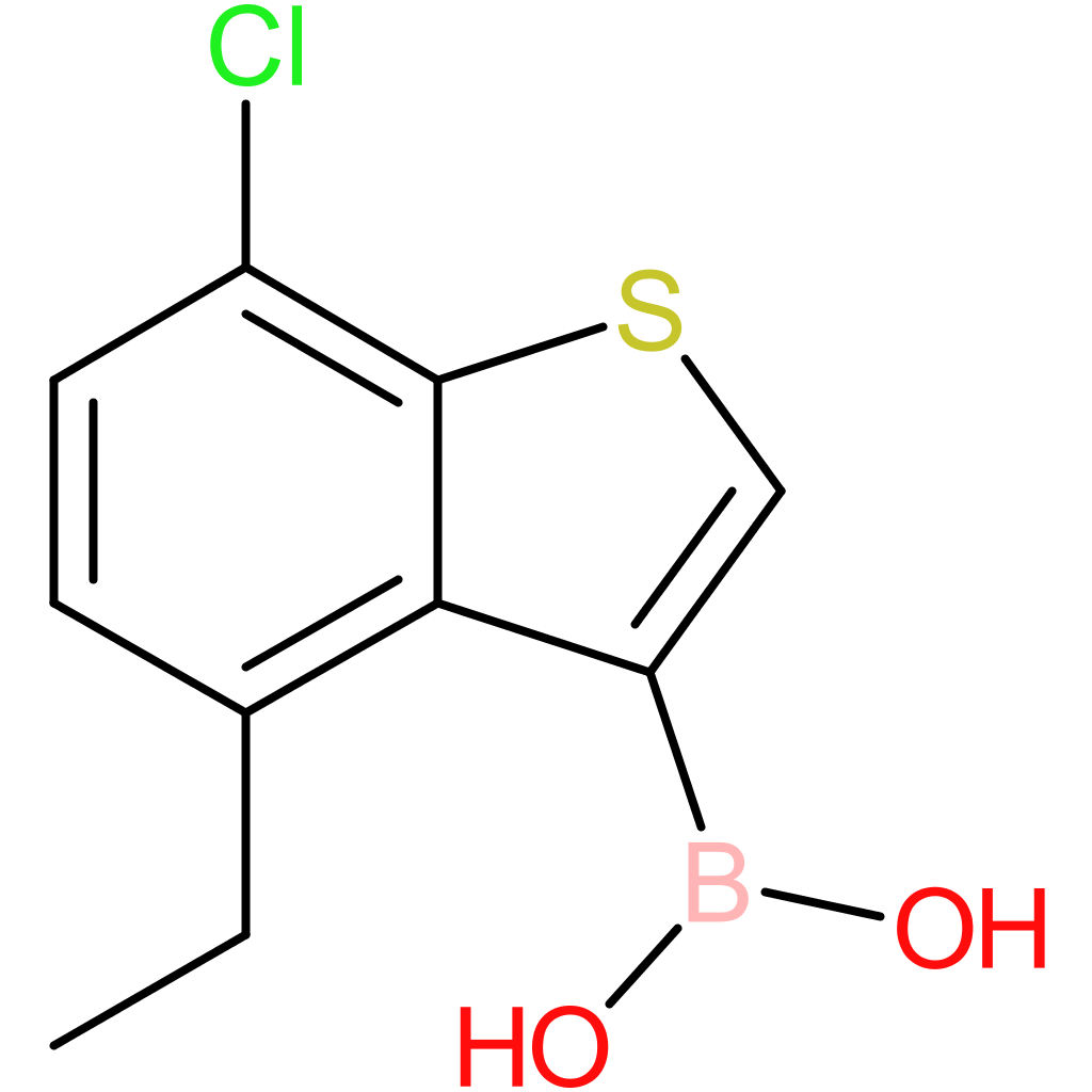7-chloro-4-ethylbenzothiophene-3-boronic acid