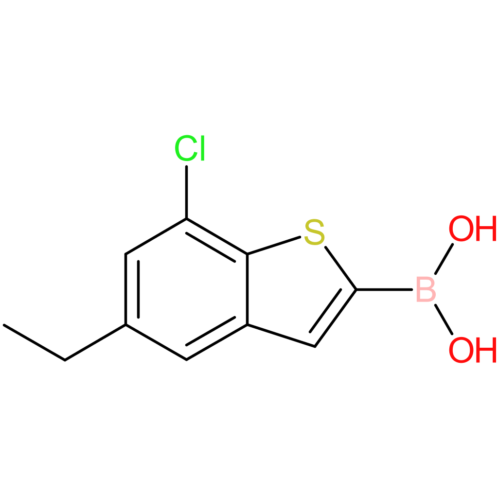 7-chloro-5-ethylbenzothiophene-2-boronic acid
