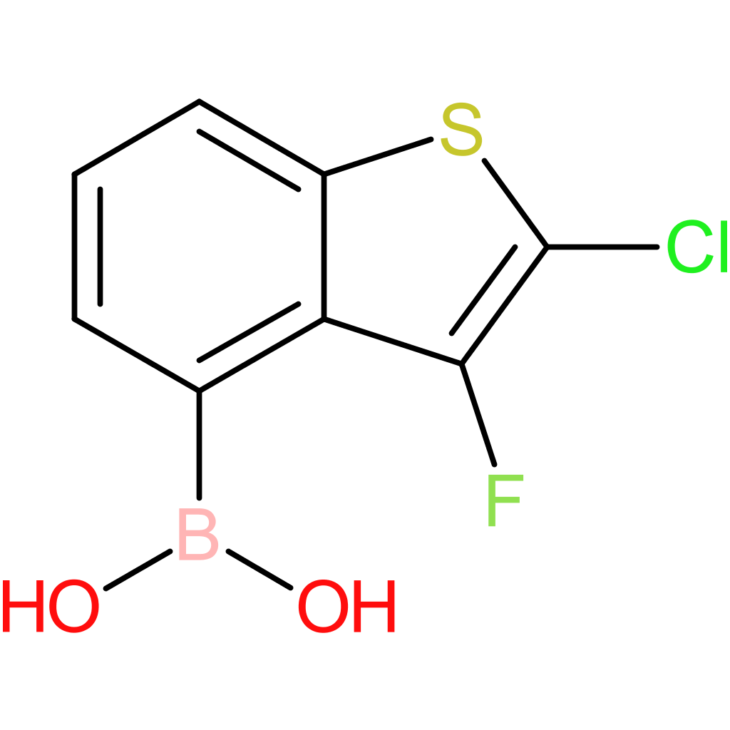 2-chloro-3-fluorobenzothiophene-4-boronic acid