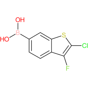 (2-chloro-3-fluoro-1-benzothiophen-6-yl)boronic acid