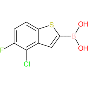 (4-chloro-5-fluoro-1-benzothiophen-2-yl)boronic acid