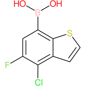 (4-chloro-5-fluoro-1-benzothiophen-7-yl)boronic acid