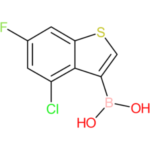 (4-chloro-6-fluoro-1-benzothiophen-3-yl)boronic acid