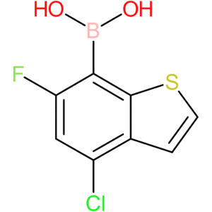 (4-chloro-6-fluoro-1-benzothiophen-7-yl)boronic acid