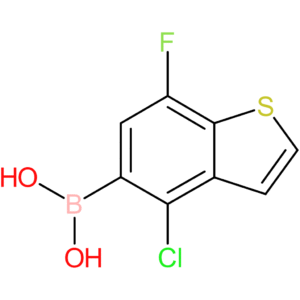 (4-chloro-7-fluoro-1-benzothiophen-5-yl)boronic acid