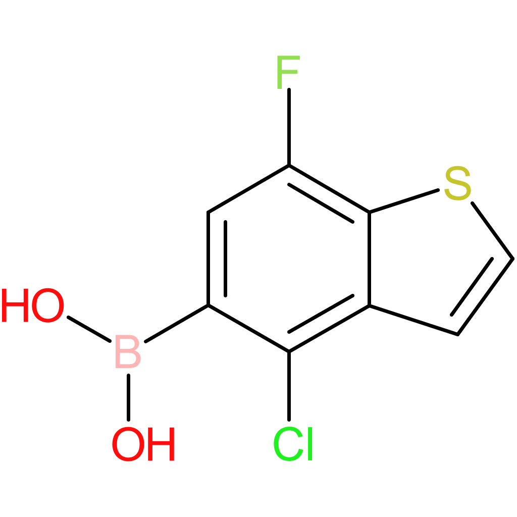 (4-chloro-7-fluoro-1-benzothiophen-5-yl)boronic acid
