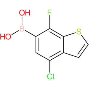 (4-chloro-7-fluoro-1-benzothiophen-6-yl)boronic acid